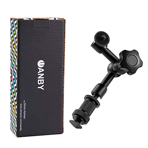 WANBY 7 Zoll Gelenkreibung Magischer Arm verstellbar mit heißer Schuhhalterung 1/4 '' Stativschraube für DSLR-Kamera-Rig LCD-Monitor LED-Leuchten Blitzlicht WANBY 7 Zoll Gelenkreibung Magischer Arm verstellbar mit heißer Schuhhalterung 1/4 '' Stativschraube für DSLR-Kamera-Rig LCD-Monitor LED-Leuchten Blitzlicht von WANBY