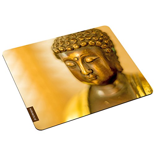 Wandkings Mousepad Mauspad Motiv, Buddha, Design wählbar von WANDKINGS