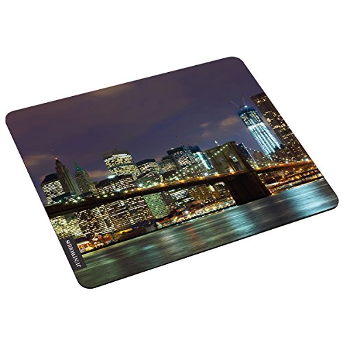 Wandkings Mousepad Mauspad mit Motiv, Brooklyn Bridge Wandkings Mousepad Mauspad mit Motiv, Brooklyn Bridge von WANDKINGS
