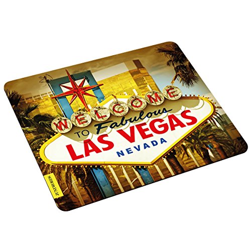Wandkings Mousepad Mauspad mit Motiv, Las Vegas Wandkings Mousepad Mauspad mit Motiv, Las Vegas von WANDKINGS