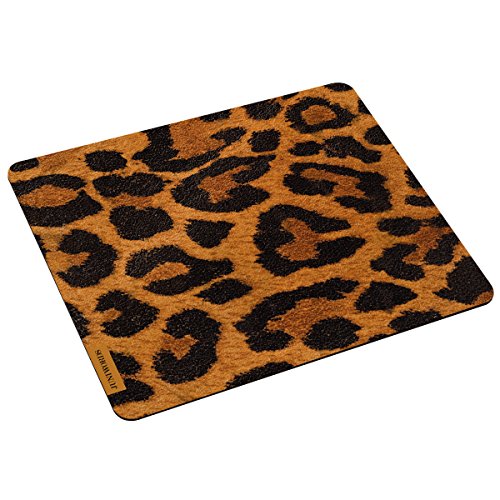 Wandkings Mousepad Mauspad mit Motiv, Leopardenfell, Design wählbar von WANDKINGS