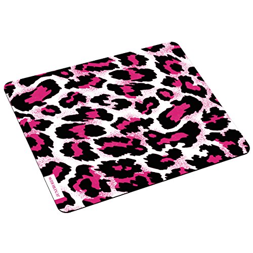 Wandkings Mousepad Mauspad mit Motiv, Pinkes Leopardenfell Wandkings Mousepad Mauspad mit Motiv, Pinkes Leopardenfell von WANDKINGS