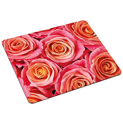 Wandkings Mousepad Mauspad mit Motiv, Rosen, Design wählbar von WANDKINGS