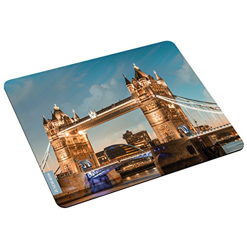 Wandkings Mousepad Mauspad mit Motiv, Tower Bridge von WANDKINGS