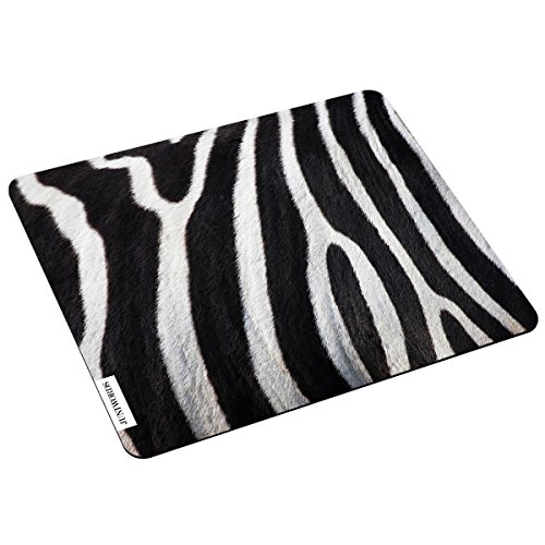 Wandkings Mousepad Mauspad mit Motiv, Zebrafell, Design wählbar von WANDKINGS