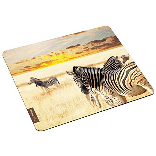 Wandkings Mousepad Mauspad mit Motiv, Zebras, Design wählbar Wandkings Mousepad Mauspad mit Motiv, Zebras, Design wählbar von WANDKINGS