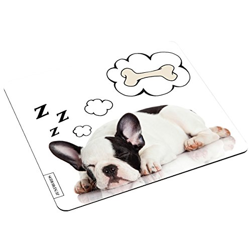 Wandkings Mousepad Mauspad mit Motiv Verträumter Hund Wandkings Mousepad Mauspad mit Motiv Verträumter Hund von WANDKINGS