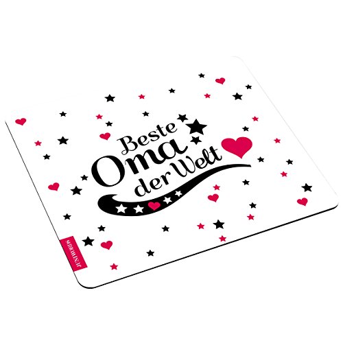 Wandkings Mousepad Mauspad mit Schriftzug, Beste Oma der Welt Wandkings Mousepad Mauspad mit Schriftzug, Beste Oma der Welt von WANDKINGS