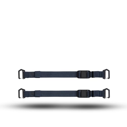 WANDRD Premium Zubehörgurt – Reiserucksack-Befestigung – 2 Stück (Agean Blue), Aegean Blue von WANDRD