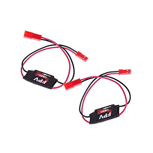 WANGCL 2 STÜCKE 3A 12V Step Down UBEC Modul Servo Power Switch für RC Quadcopter Flugzeug FPV Grafik Übertragung Kamera Gimbal Flugsteuerung von WANGCL