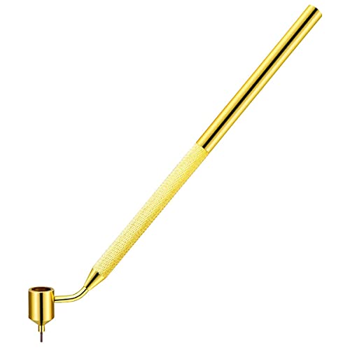 2 x feiner Linienstift, Maskierflüssigkeitsstift, schräg, feine Linie, Malstift mit Reinigungswerkzeug für Kratzer, Steinsplitter, Kunst und Handwerk, Kalligraphie, 0,5 + 0,7 mm von WANGCL
