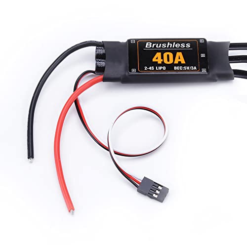 WANGCL 30A Brushless ESC Brushless Motor Electric Speed Controller BEC Output 5V/3A for RC Car Monster Truck Crawler Truck Drone von WANGCL