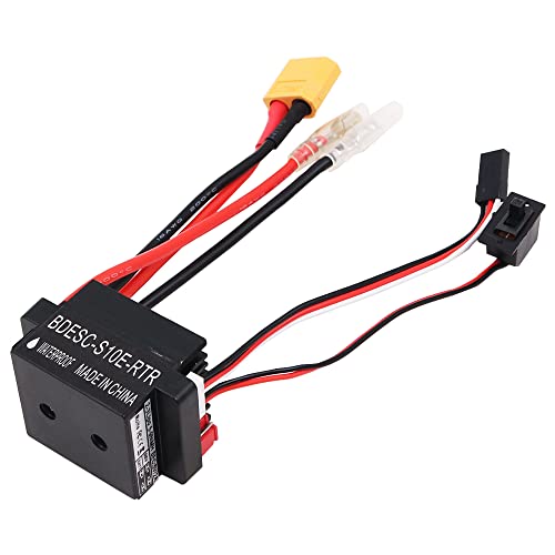 WANGCL 320A gebürsteter ESC gebürsteter Motor Elektrischer Drehzahlregler mit XT60 Stecker BEC Ausgang 5,6V/2A für Tamiya RC Auto Monster Truck Crawler Truck RC Boot von WANGCL