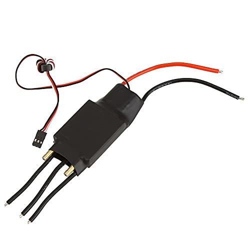 WANGCL 60A Wassergekühlter ESC Bürstenloser Motor Elektrischer Drehzahlregler BEC Ausgang 5V/3A für RC Boot RC Yachten von WANGCL