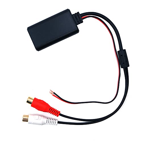 WANGCL Bluetooth Adapter Bluetooth AUX Empfänger Modul Universal ABS Bluetooth AUX Empfänger Modul 2 RCA AUX‑IN Adapter für Auto Audio WANGCL Bluetooth Adapter Bluetooth AUX Empfänger Modul Universal ABS Bluetooth AUX Empfänger Modul 2 RCA AUX‑IN Adapter für Auto Audio von WANGCL