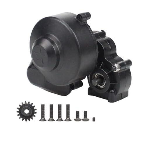 WANGCL RC Fahrzeug Getriebe Getriebe Zentralgetriebe Getriebe Getriebe mit Getriebe für 1/10 RC Crawler Car Axial SCX10 SCX10 II 90046 90047 von WANGCL
