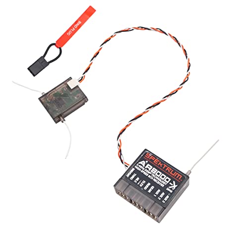 WANGCL Rc Receiver AR8000 Empfänger 2,4 GHz 8CH mit Satellit kompatibel mit Spectrum DSM2 DSMX DX7 DX8 DX9 DX18 Fit für Drohne 1/10 RC Auto/Rowing/Crawler von WANGCL