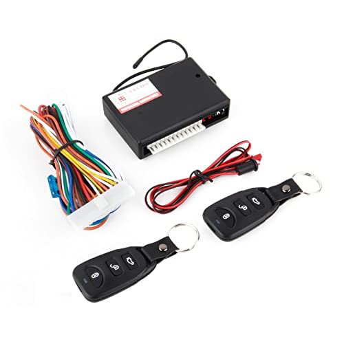 WANGCL Universal Auto Alarmanlagen Auto Remote Central Kit Diebstahlsicherung Türschloss Keyless Entry System Zentralverriegelung mit Fernbedienung von WANGCL