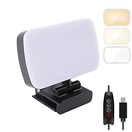 WANGCL Videokonferenz Licht mit 3 Lichtmodi Kamera Licht Schminklicht Laptop Lampe für Live Streaming Videoaufnahmen WANGCL Videokonferenz Licht mit 3 Lichtmodi Kamera Licht Schminklicht Laptop Lampe für Live Streaming Videoaufnahmen von WANGCL