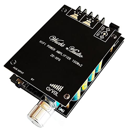 WANGCL ZK-XPS 150W + 150W TDA7498E Audio-Leistungsverstärker Equalizer BT 5.0 Stereo Subwoofer HiFi Klasse D Digital Musik Heimkino AUX AMP WANGCL ZK-XPS 150W + 150W TDA7498E Audio-Leistungsverstärker Equalizer BT 5.0 Stereo Subwoofer HiFi Klasse D Digital Musik Heimkino AUX AMP von WANGCL