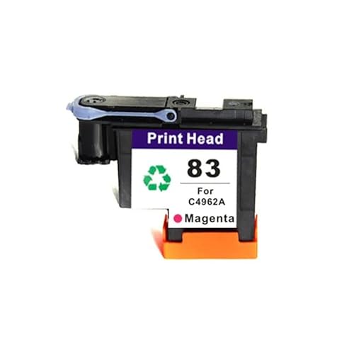 Kompatibel mit HP 83 Druckkopf Designjet 5000 5500 Kompatibel mit HP 83 Druckkopf C4960A C4961A C4962A C4963A C4964A C4965A(Magenta) von WANGF