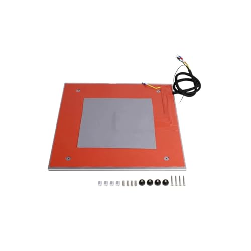 Geeignet for K2 beheiztes Bett 3D-Druckerzubehör 363 x 366 mm beheiztes Druckbett von WANGFK