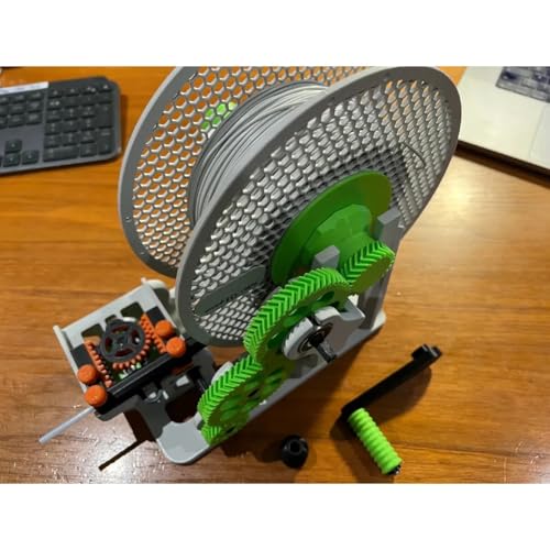P1S / X1 / X1C / P1P Zusammengebauter Filamentspulenumschalter AMS-Upgrade-Zubehör(White n green) von WANGFK