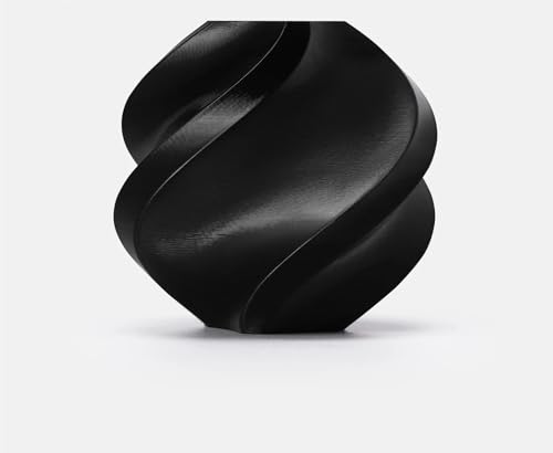TPU for AMS n AMS lite kompatibel 1,75 mm 1 kg mit wiederverwendbarer Hochtemperaturspule TPU-Härte 68D(Black 1KG) von WANGFK