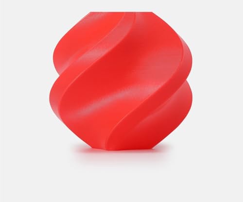 TPU for AMS n AMS lite kompatibel 1,75 mm 1 kg mit wiederverwendbarer Hochtemperaturspule TPU-Härte 68D(Red 1KG) von WANGFK