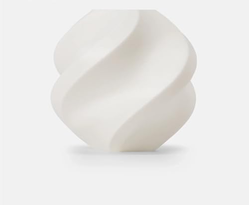TPU for AMS n AMS lite kompatibel 1,75 mm 1 kg mit wiederverwendbarer Hochtemperaturspule TPU-Härte 68D(White 1KG) von WANGFK