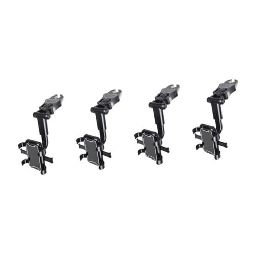 4 Stück Kfz-Handyhalterung, Mehrzweck-Autohalterung, Handy-Ständer, multifunktionaler Auto-Handy-Ständer, Fahrzeug-Handyhalterung, Handyhalterung, Waben-Rückansicht M (Schwarz, 4 Stück, 22 x 9,8 cm x 4 Stück Kfz-Handyhalterung, Mehrzweck-Autohalterung, Handy-Ständer, multifunktionaler Auto-Handy-Ständer, Fahrzeug-Handyhalterung, Handyhalterung, Waben-Rückansicht M (Schwarz, 4 Stück, 22 x 9,8 cm x von WANGKENSU