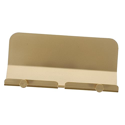 Wand-Handyhalterung, Nachttischregal, Bettregal, Handyhalterung für Bett, Wand, Handyhalterung, Wandhalterung, TV-Fernbedienung, Wandhalterung, Ladestation, Fernbedienung (goldfarben, 14 x 3,8 x 6,5 Wand-Handyhalterung, Nachttischregal, Bettregal, Handyhalterung für Bett, Wand, Handyhalterung, Wandhalterung, TV-Fernbedienung, Wandhalterung, Ladestation, Fernbedienung (goldfarben, 14 x 3,8 x 6,5 von WANGKENSU