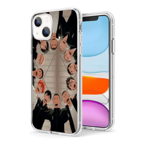 WANGQINHAI Anime-Haikyuu-Comic-2 Schutzhülle für iPhone 15, Motiv: Anime Cool Manga, TPU, Fallschutz, stoßdämpfend, kratzfest, transparent WANGQINHAI Anime-Haikyuu-Comic-2 Schutzhülle für iPhone 15, Motiv: Anime Cool Manga, TPU, Fallschutz, stoßdämpfend, kratzfest, transparent von WANGQINHAI