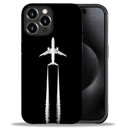 WANKBLC Glänzende Schutzhülle für iPhone 16 Pro, für Mädchen und Jungen, Ganzkörper-Design, weiches Silikon, stoßfest, kratzfest, modisches Muster, Flugzeug, Piloten, Flugzeug, Luftfahrt WANKBLC Glänzende Schutzhülle für iPhone 16 Pro, für Mädchen und Jungen, Ganzkörper-Design, weiches Silikon, stoßfest, kratzfest, modisches Muster, Flugzeug, Piloten, Flugzeug, Luftfahrt von WANKBLC