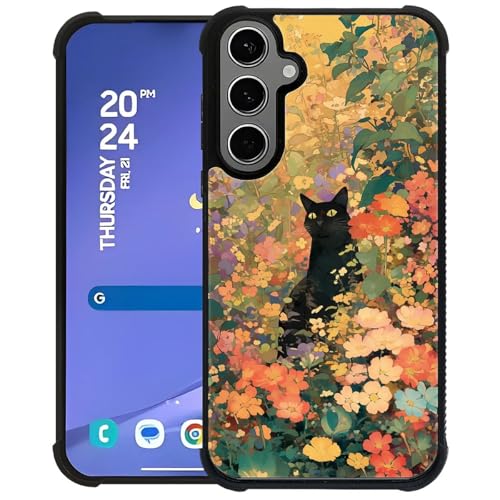 WANKBLC Schutzhülle für Samsung Galaxy S24 Plus, S25 Plus, stoßfest, Schutz für Männer und Frauen, rutschfest, für Samsung Galaxy S24 Plus, S25 Plus, Katze im Busch, verrücktes Muster WANKBLC Schutzhülle für Samsung Galaxy S24 Plus, S25 Plus, stoßfest, Schutz für Männer und Frauen, rutschfest, für Samsung Galaxy S24 Plus, S25 Plus, Katze im Busch, verrücktes Muster von WANKBLC