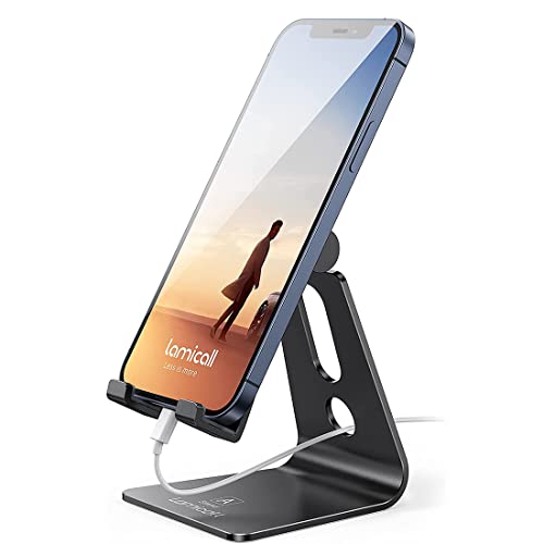 WANNAGL Ständer Verstellbare, Lamicall Handy Halterung - Multi-Winkel Handyhalterung, Halter für iPhone 14 Pro Max Plus, 13 12 Pro Max Mini, 11 Pro, Xs, X, 8, 7, 6 Plus, SE, Samsung S10 S9, Smartphone WANNAGL Ständer Verstellbare, Lamicall Handy Halterung - Multi-Winkel Handyhalterung, Halter für iPhone 14 Pro Max Plus, 13 12 Pro Max Mini, 11 Pro, Xs, X, 8, 7, 6 Plus, SE, Samsung S10 S9, Smartphone von WANNAGL
