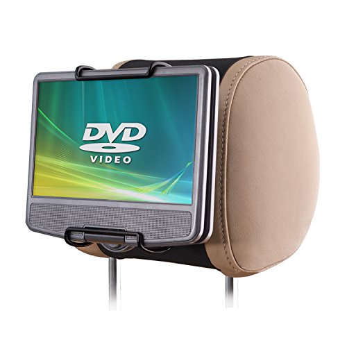 WANPOOL Auto Kopfstützen Halterung für die meisten 7-10 Zoll tragbaren DVD-Player mit schwenkbaren Monitor - 2 Stück von WANPOOL