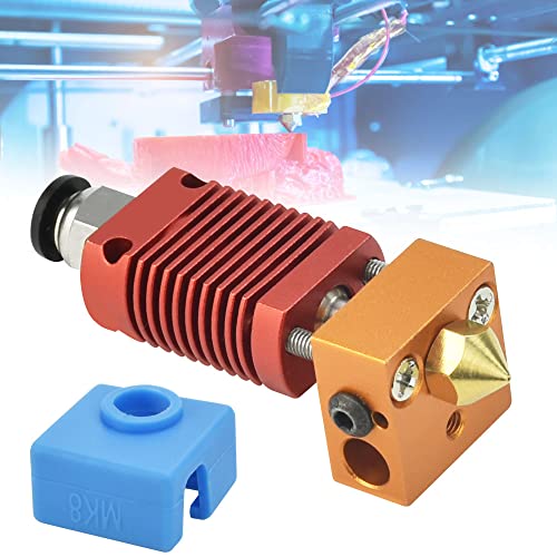 WANTOUTH Hotend Extruder 3D Drucker Aluminium Wärme Block für Creality Ender 3 / Ender 3 Pro/Ender 3 V2 3D Drucker von WANTOUTH