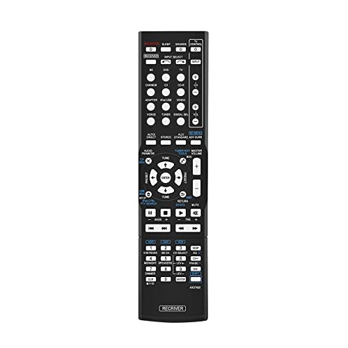 TV Fernbedienung Ersatz, Pioneer Heimkino AV Receiver Ersatz Tasten Multifunktions Fernbedienung, Ersatzfernbedienung für Pioneer AXD7622 VSX-921-K VSX-523-K TV Fernbedienung Ersatz, Pioneer Heimkino AV Receiver Ersatz Tasten Multifunktions Fernbedienung, Ersatzfernbedienung für Pioneer AXD7622 VSX-921-K VSX-523-K von WAONIQ