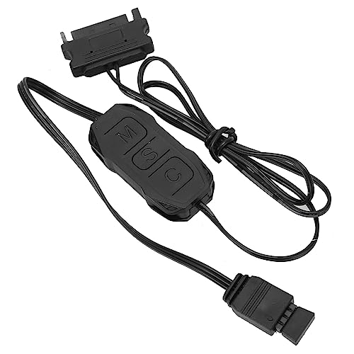 WAONIQ 5V 3Pin ARGB -Controller Mehrere Beleuchtungsmodi Manuelle Steuerelbenstange -Controller für RGB -Lüfter, Lichtstreifen von WAONIQ