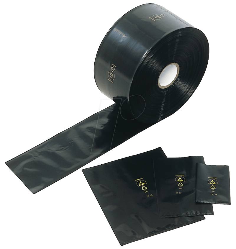 ESD BEUTEL-C 150 - ESD PE-Schutzbeutel, verschweißbar, 100 x 150 mm von WARMBIER