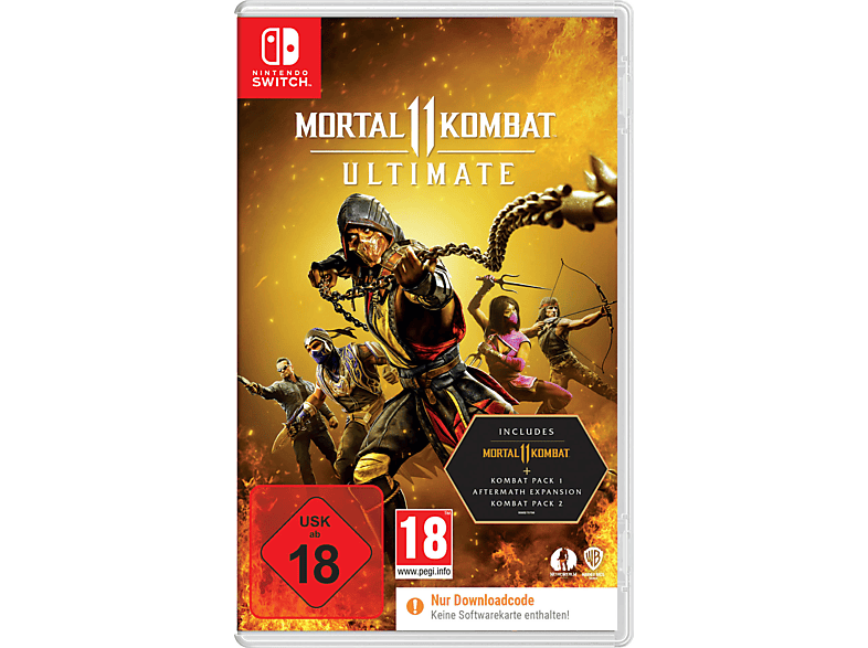 Mortal Kombat 11 Ultimate (Code in der Box) - [Nintendo Switch] von WARNER BROS ENTERTAINMENT