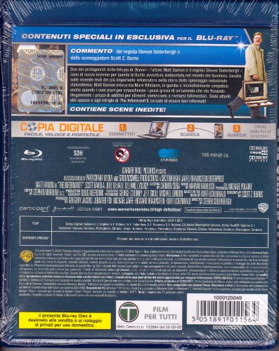 The informant! [Blu-ray] [IT Import] von WARNER BROS. ENTERTAINMENT ITALIA SPA