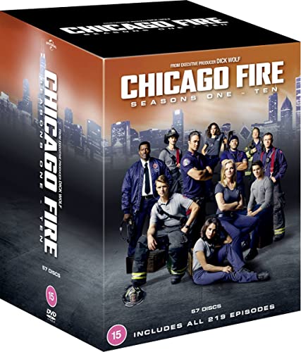 Chicago Fire (Seasons 1-10) - 57-DVD Box Set ( ) [ Belgier Import ] von WARNER BROS.