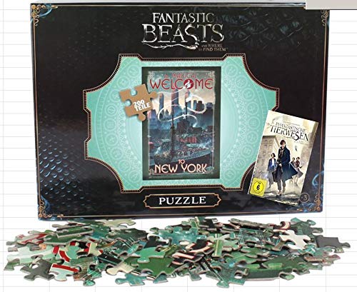 Phantastische Tierwesen und wo sie zu finden sind: 200 Teile Puzzle plus Spielfilm DVD Phantastische Tierwesen und wo sie zu finden sind: 200 Teile Puzzle plus Spielfilm DVD von Warner Bros. Entertainment