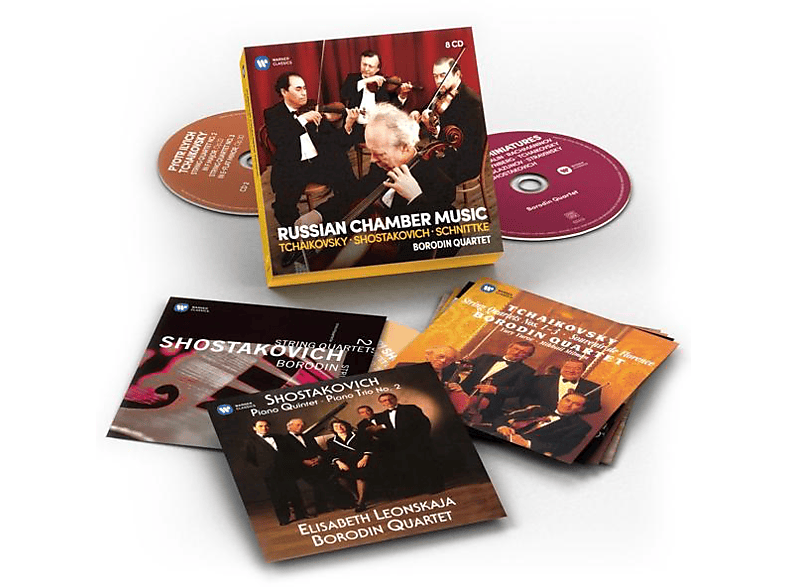 Borodin Quartet - Russische Kammermusik (CD) von WARNER CLA