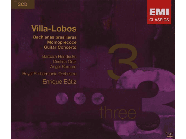 Lpo, Ashkenazy, Rpo, Ortiz, Batiz - Bachianas Brasileiras 1-9 (CD) von WARNER CLA