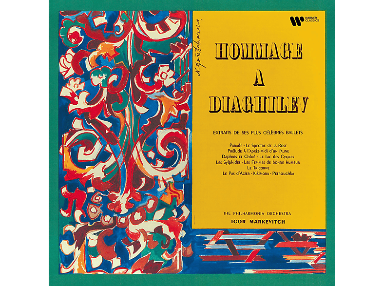 Markevitch - Hommage a Diaghilev (Vinyl) von WARNER CLA