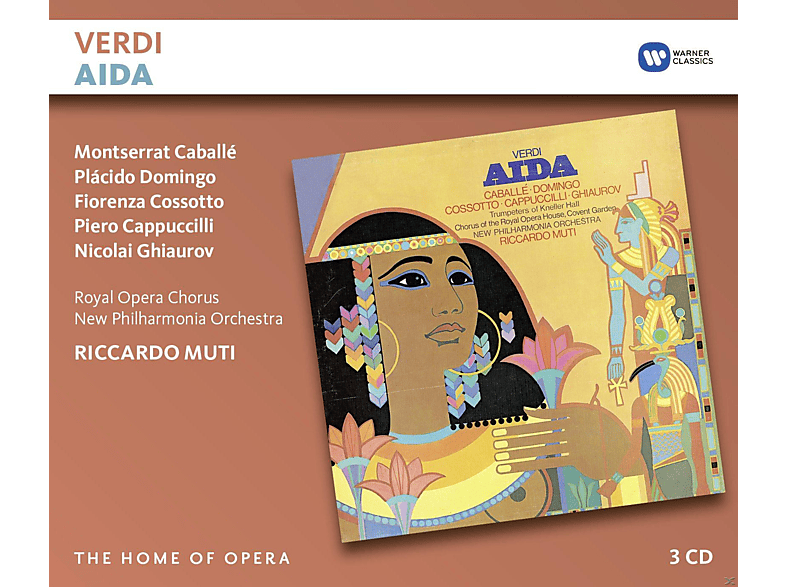 Montserrat Caballé, Riccardo Muti, Plácido Domingo - Aida (CD) von WARNER CLA