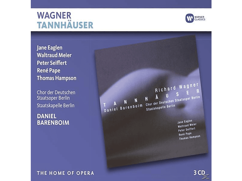 PAPE/SEIFFERT/HAMPSON/MEIER/BARENBOIM/SB - Tannhäuser (CD) von WARNER CLA